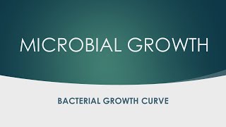 MICROBIAL GROWTH [upl. by Fachan603]