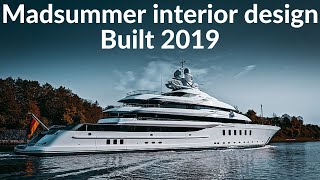 Lurssen Yacht Madsummer interior design  ⭐⭐⭐⭐⭐ Lurssen Yacht Madsummer interior design [upl. by Ancilin]