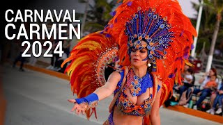 CARNAVAL CARMEN 2024  CIUDAD DEL CARMEN CAMPECHE [upl. by Nanfa791]