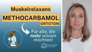 Methocarbamol  Ihre Dosis Wissen ➡️ Die Grundlage für eine sichere und optimale Wirkung [upl. by Bren]