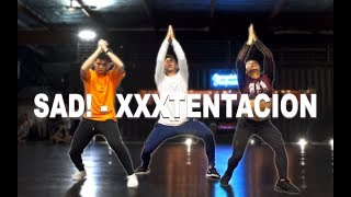 SAD  XXXTENTACION Dance  Matt Steffanina ft Gabe amp Trinity [upl. by Nottus]