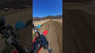 Flowing Around Fox Raceway Main Track 🔥 dirtbike motocross riding moto mx jump subscribe [upl. by Kolnick79]