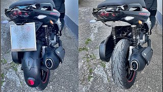 DIY Runner VXR  License plate holder and rear mudguard [upl. by Baer]