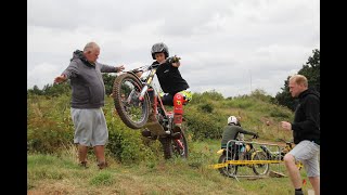 Droitwich Trials Club West Mids Youth Champs Round 3 Hobs Hole August 2024 [upl. by Sivra]