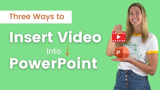 Embed a Video in your PowerPoint 3 Ways to Watch Videos in PowerPoint [upl. by Kerwinn]