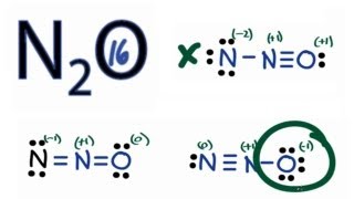 N2O Lewis Structure  How to Draw the Lewis Structure for N2O [upl. by Eyahs]