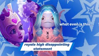 royale high’s DISAPPOINTING APOLOGY [upl. by Aoket368]