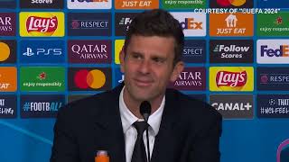 LilleJuve 11 Thiago Motta quotContento della prestazione non del risultato Bene Vlahovicquot [upl. by Ahseram]