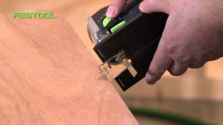 Splintervrij zagen met de Festool decoupeerzaag PS 420  Festool Quick Guide [upl. by Sila]