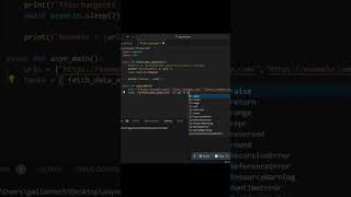 création dun programme informatique avec asyncio [upl. by Bertie]