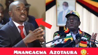 Mnangagwa Azotaura Nezve Kusangana naChamisa 😳 [upl. by Hieronymus]