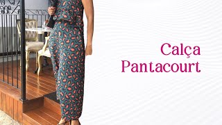 FAÇA UMA CALÇA PANTACOURT COM LINHA DRIMA  COSTURA [upl. by Pettiford996]