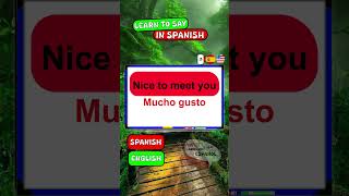 🎬 Learn how to say greetings in Spanishlearnspanish spanishgreetings spanishphrases shorts [upl. by Ysirhc]