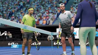 Rafael Nadal Vs Matteo Berrettini  Australian Open 2024  Quarter Final  Grand Slam  AO Tennis 2 [upl. by Avin]