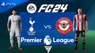 FC 24 Tottenham vs Brentford  Premier League 202425  PS5 [upl. by Verda398]