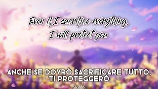 AKUMA NO KO  Traduzione ITA  Lyrics Eng  Attack On Titan Season 4 Part 2 Ending [upl. by Stephanus]