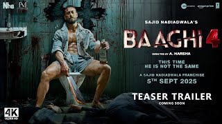 BAAGHI 4  Official Trailer  Tiger Shroff  Triptii Dimri  SajidNadiadwala’s  A Harsha  2024 [upl. by Stoops]