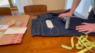 Levis 1954 LVC 501 MENS JEANS review [upl. by Tai650]