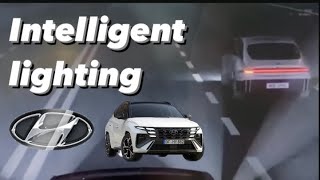 2025 Tucson front intelligent lighting  how does it work [upl. by Rutger]