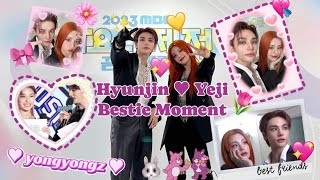 KEDIT Yongyongz 용용즈  Stray Kids Hyunjin x ITZY Yeji Bestie Moments 💞 [upl. by Zerat]