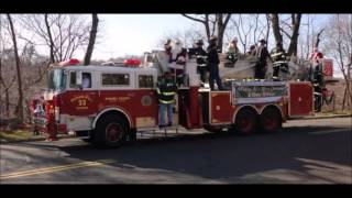 Dobbs Ferry Fire Dept VIDEO [upl. by Anerda]