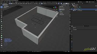 02 Modellare una casa con blender senza plugin  muri [upl. by Neitsirk]