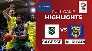 Sagesse vs Al Riyadi Full Game Highlights 20232024 RETOUR [upl. by Graner]