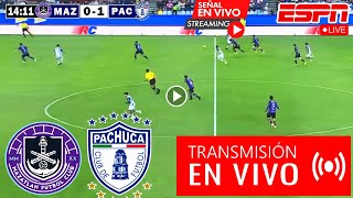 En Vivo Pachuca vs Mazatlán Ver Partido Pachuca vs Mazatlán J5 Apertura 2024 hoy [upl. by Tchao663]