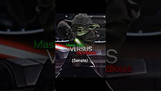 Yoda vs Darth Sidious Star Wars Remake [upl. by Netsew379]