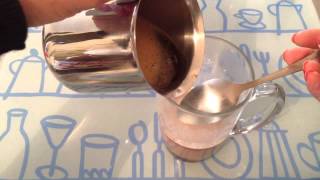 Faire un café viennois à la noisette  Recette café viennois [upl. by Gunilla]