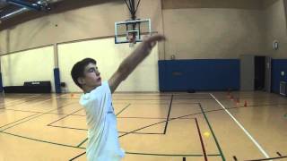 Garrett Basketball Shooting Film  Souderton [upl. by Lynden253]