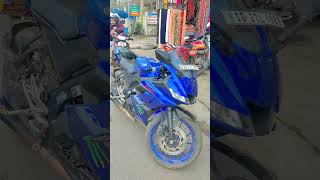 Saund check karo gyesss 🏍️🥵dailyshorts r15v3 rider r15v3bloger bikelover [upl. by Peterman]