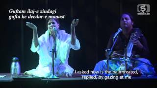 Amir Khusraus Guftam ke raushan az qamar performed by Rene Singh [upl. by Ennylhsa]