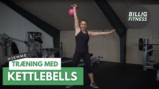 Kettlebell træning » 11 effektive kettlebell øvelser Full Body Workout [upl. by Auqeenwahs]