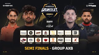 TEC GAUNTLET SEASON 2 BGMI  SEMI FINALS GROUP AxB ft TeamXSparkBGMI mogoesports OrangutanTV [upl. by Marleen292]