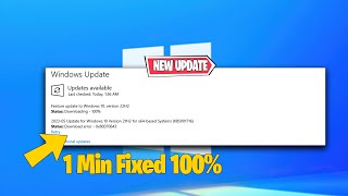 Fix All Windows Update Error Problems in Windows 1110 A Quick Guide✅UPDATED 2024🔧 [upl. by Illehs]