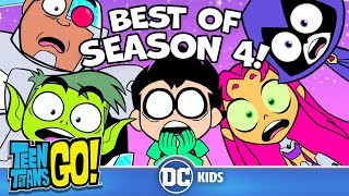 Season 4 BEST Moments Part 1  Teen Titans Go  dckids [upl. by Eseyt407]