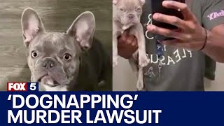 Lawsuit filed in dognapping shooting death  FOX 5 News [upl. by Allecsirp586]