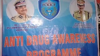 DCP South East Zone Anti Drug Awareness Program Bandlaguda Div ChandrayanGutta South East Zone [upl. by Eeryt955]