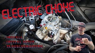 ELECTRIC CHOKE  INSTALL SET UP amp TROUBLESHOOT [upl. by Idnym]