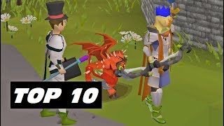 Top 10 Paths to Riches on OSRS [upl. by Yhtamit428]