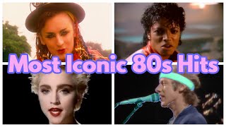 The 100 most iconic songs of the 80s New Version [upl. by Galanti]