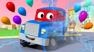 Carl le Super Truck  Le camion caméléon  La Ville des Voitures 🚓 🚒 Dessin animé pour enfants [upl. by Eivi]