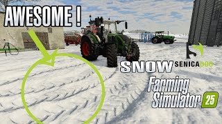 FS25 Snow Tracks amp Snow Removal [upl. by Ingelbert]