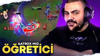 TRNİN EN İYİ AATROXUNDAN ÖĞRETİCİ MID AATROX [upl. by Paver]