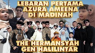 Bagi2 THR Ameena Genhalilintar The Hermansyah The Atta LEBARANNNN di Madinah TAFUMROH [upl. by Sualakcin]