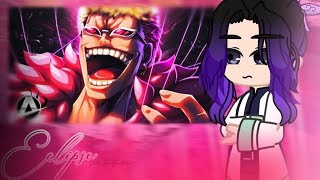 🦩🔥Personagens de Animes react to Doflamingo Rei do Mundo •Anirap•🦩🔥 [upl. by Anasiul]