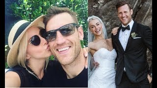 WATCH  Julianne Hough Is Married With NHL Star Brooks Laich in an Elegant Outdoor Idaho Ceremony [upl. by Warfourd]