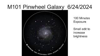 Equinox 2 Telescope M101 M57 M27 Range of Exposure Times [upl. by Jesus]