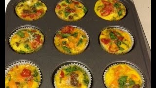 Healthy Vegetable Muffins  Recipe vegetarianske muffiny [upl. by Ecam]